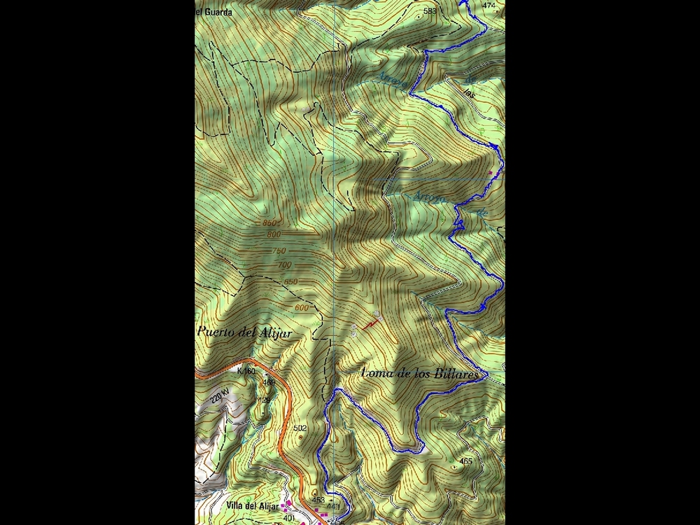 The map of the route<br /><br />