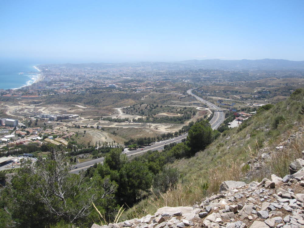 The motorway back to Fuengirola<br /><a href="photo10.kml">See on Google Earth</a><br /><br />